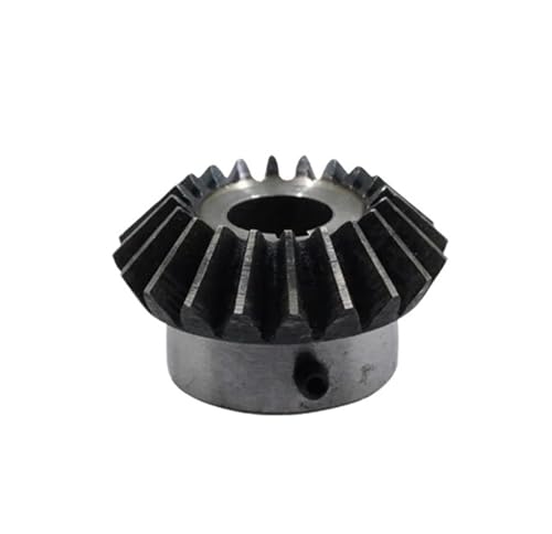 Bevel Gear Pinion Hardware Mechanical 1pcs 2M20T Bore 8/10/12/14/15/16/17/18/19/20MM Bevel Gears 2 Module 20 Teeth 90 Degree Drive Commutation(19mm)