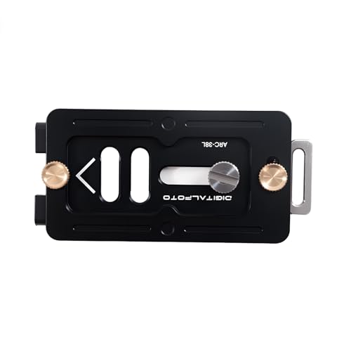 Universal Arca-Swiss Standard Ultra-Thin Quick Release Plate - Anti-Rotation, Anti-Drop