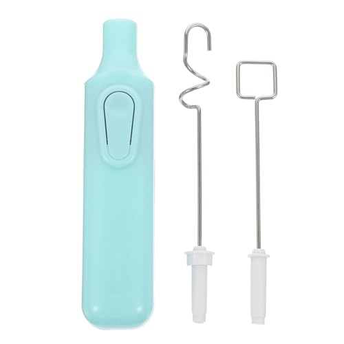 OATIPHO Electric Pigment Agitator Handheld Paint Stirrer with Replaceable Mixing Heads for Efficient Gouache Color Blending and Pigment Mixing