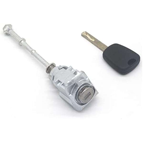 Front Lewe Lock Lock Cylinder Dopasowany dla Citroen C5 Peugeot 308 Cylinder Zamka Samochodowego Z Kluczem