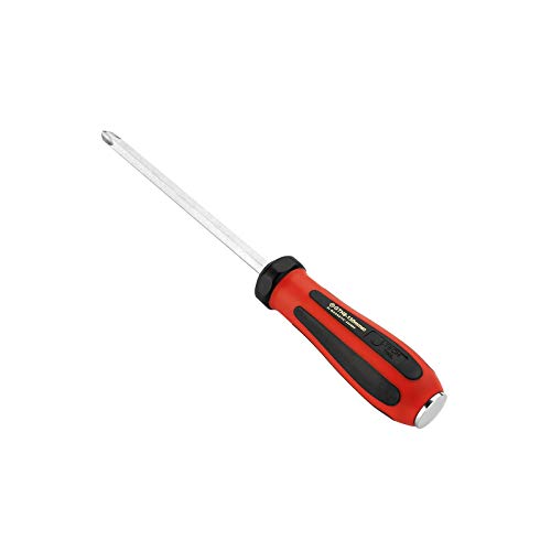 Jetech Striking Cap Phillips-Head Screwdriver, S2 Steel Magnetic Tip, Ergonomic TPR Handle, PH3x150mm