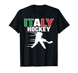 Italien Eishockey Fans Trikot Italien Hockey Team Supporter T-Shirt
