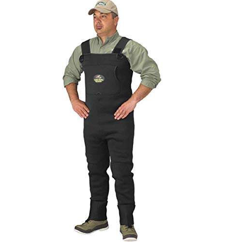 Image of Caddis Men's Green Neoprene Stocking Foot Wader