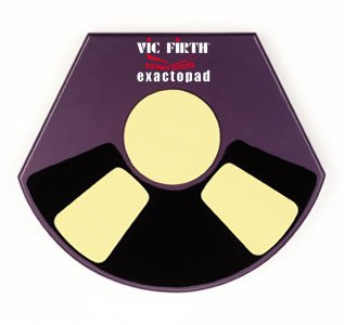 Vic Firth Exacto pad d'entraînement pour jouer partout au calme