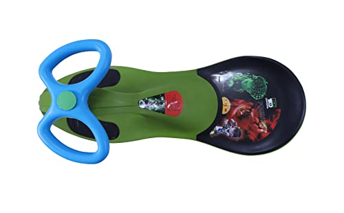 Image of Toyzone Ben 10 Premium Magic Car-51589 | Ride-on Car | Push Car | Swing Car | Comfortable & Durable Seats | Elegant Design | Twister Ride on | Magic Toy Car | for Kids Age 2+Swing Car |