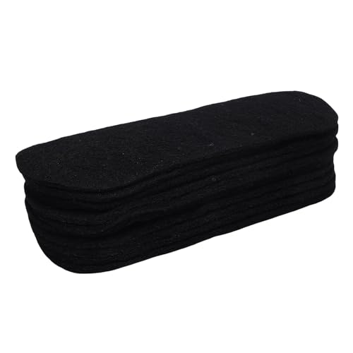 ZAWELIYO Purificadores de Aire Universales para Ventilador de Techo, Filtros de Fibra de Carbón Activado, Fácil Instalación, 10 Uds.