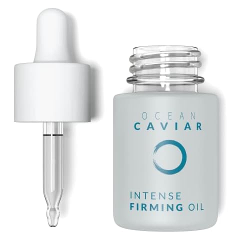 Noche Y Dia Caviar Firming Oil - Anti Aging Face Serum with Vitamin E - Firm & Lift Skin - Targets Fine Lines & Wrinkles - 20mL (.67 fl oz) Cover