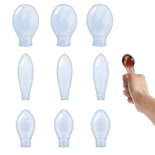 Fatiya 9 fundas impermeables de 3 tamaños para dedos y protectores de dedos, funda impermeable de silicona reutilizable, a prueba de fugas, para el cuidado de las uñas, cubierta de ducha para remojar