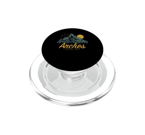 PopGrip para MagSafe con imán potente y diseño vintage coleccionable de Arches National Park