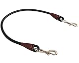 MayPaw Training Tie Down- Short Dog Tether Indoor- Strong Rope Dog Car Leash Seat Belt- 5 Sizes Vehicle Safety Restraint Lead for Small Medium Large Dogs, 19.6 Inch