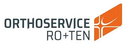 Ro+ten-Orthoservice MG1042 Ginocchiera post-operatoria a movimento graduato, Nero