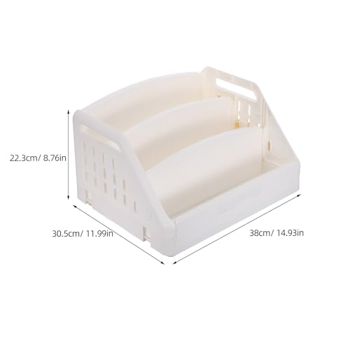 Étagère pliable enfants avec panier pour bureau et petits espaces - 5