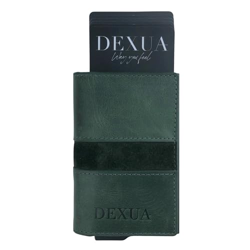 Wallet Women, Slim RFID Blocking Mens Wallet with Pop-Up Card Holder, Premium Leather, Magnetic Closure, Gift Boxed