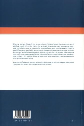 Pour une analyse économique du droit des interventions de l'Etat dans l'économie (Tome 37)