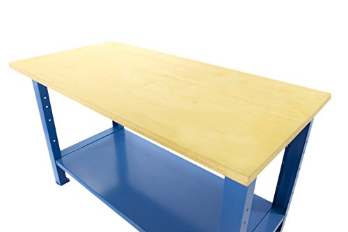 SOGI X3BL-10 BANCO DA LAVORO CON PIANO IN LEGNO 1500x750x880 SERIE INDUSTRIA