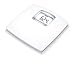 Price comparison product image Beurer PS25 Luxury White Acrylic Bathroom Scales with XXL Backlit LCD Display