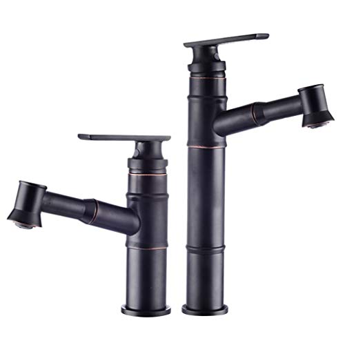 Robinet de cuisine style antique noir pour une ambiance bistrot rétro chic