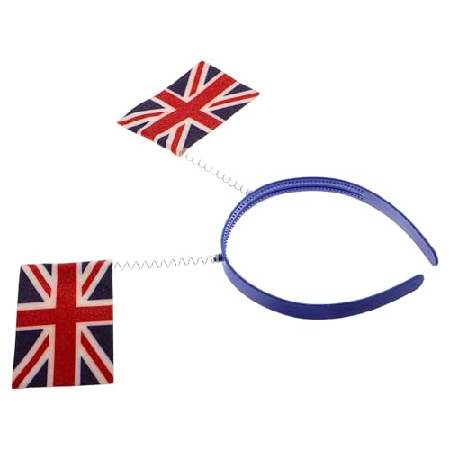 Serrage-tête drapeau britannique pour fêtes et célébrations costumées