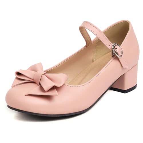 Lovely Bowknot Ankle Strap Mary Jane Princess Shoes