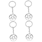 [Yardenfun] 4セット 角星 ダー 製 バッム レー 目 引く 利な持用 2個*4