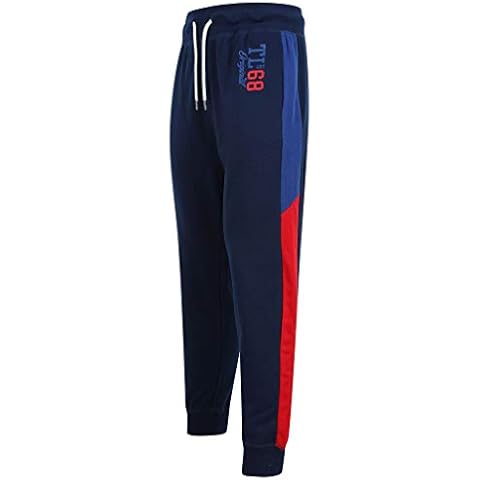 Tokyo Laundry Men's Cuffed Joggers - Medieval Blue Cover