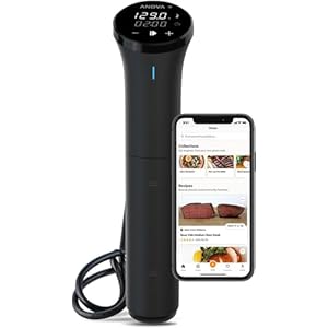 Anova Precision Cooker Nano 3.0 [AN425-EU00] WiFi, EU-stekker, Wifi, Anova App compatibel zwart