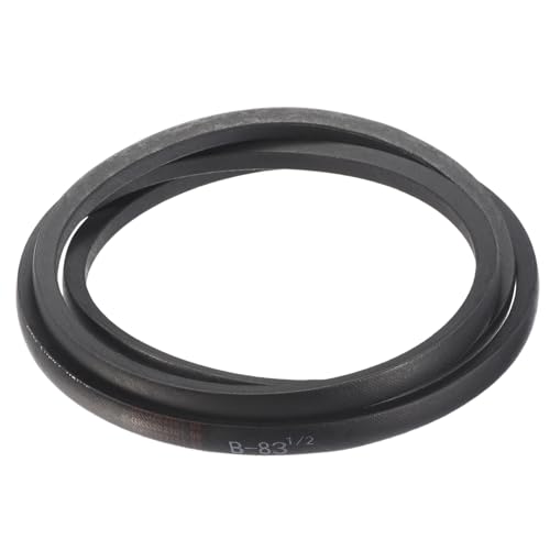 Image of uxcell 3 Pack B83 1 /2 Classic Wrapped V-Belt, 86 inch Outside Circumference Wrapped Industrial Rubber V-Belt B Profile V-Belt for Industrial Machinery Equipment, Black