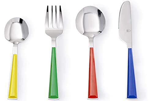 Set 24Pc Cubertería Acero Inoxidable Mango Colores Casa - Benetton En Oferta United Colors Of Benetton. Be117 Set 24Pc Cubertería Acero Inoxidable Mango Colores Casa Benetton, Multicolor