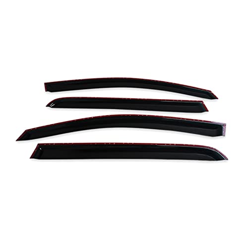 Déflecteurs de vitres latérales pour Golf 6 Mk6 hayon 2009-2013