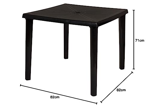 Mesa Mor 15151401 Plastica Quadrada Desmontável