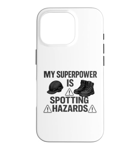 My Superpower Is Spotting Hazards | �E��̈��S�M�t�g �X�}�z�P�[�X iPhone 16 Pro �p