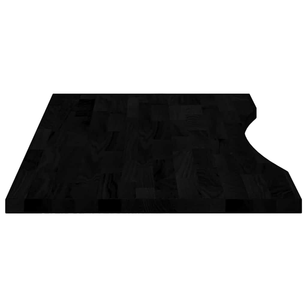 vidaXL Tablero Escritorio 100x50x2,5cm Rectangular Madera Maciza Roble, encimera, encimera de baño, encimera de Garaje, encimera de Cocina