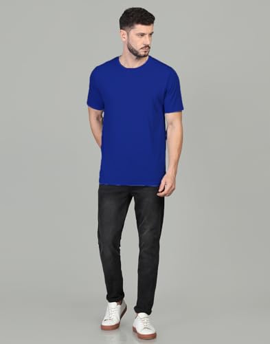 Image of INKKR Men's Solid Regular Fit T-Shirt