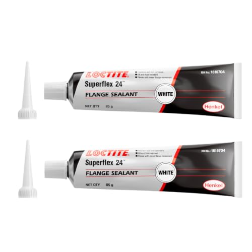 Image of Loctite SI 24 Superflex White 85g RTV Silicone Adhesive Sealant Neutral Curing Gasketing Industrial Automotive Sealing Non Sagging Oil Resistance