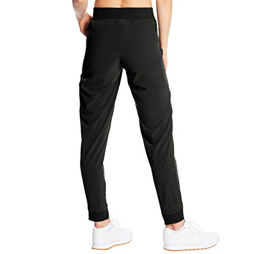 C9 Champion Womens Woven Training Track Pants, Ebony Heather, Medium Us #TOP2