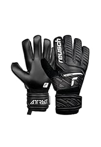 Reusch Solid Schwarz Torwarthandschuhe Größe 8.5