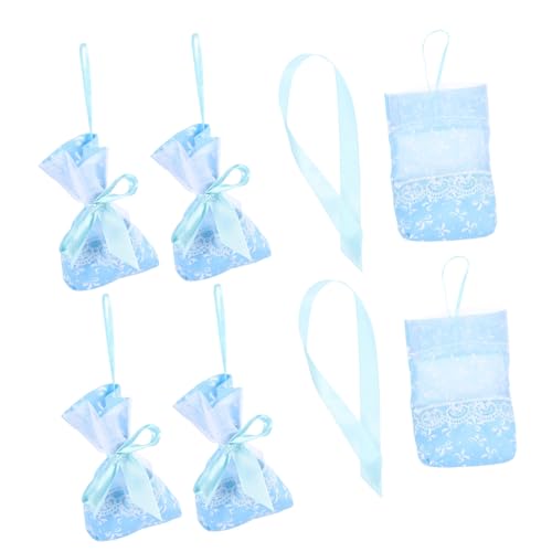 FOMIYES Elegant Decorative Pouches 10 Pack Empty Sachet Bags Multi-Purpose Storage Pouches for Festivals Giving