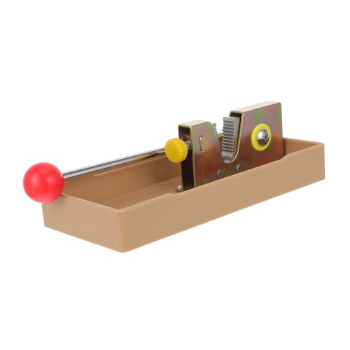 Garneck Adjustable Jaw Heavy Duty Stainless Steel Nutcracker with Base Portable Macadamia Nut Cracking Machine with Integrated Cracking Bowl for All Nut