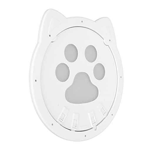 Porta de Gato de Plástico para Impedir Colisão, Reforçada, Resistente a Arranhões, Porta Interna par