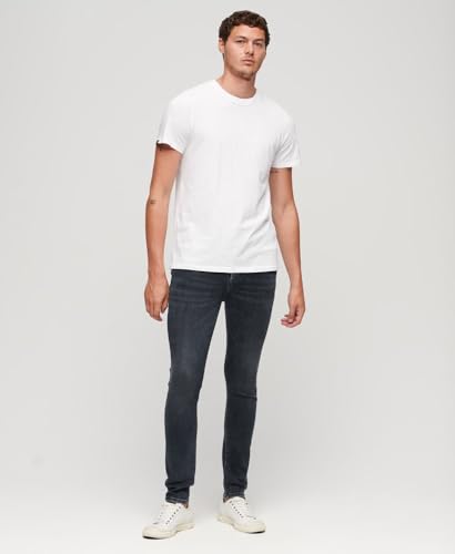 Superdry Para Hombre. M7010890A Jeans Pitillo Vintage Azul (34/34), Casual, AlgodóN, Denim - 5