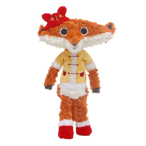 Genérico de peluche de animales suaves para niños, suave y lindo, zorro de peluche para cama, para hombres, niñas, adolescentes, adultos, salón, dormitorio, mesa, oficina, habitación infantil
