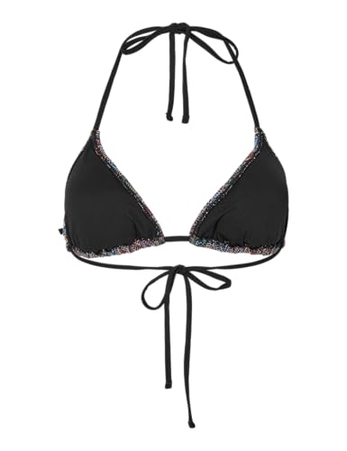 Haut bikini triangle PIECES Pcada avec liens ajustables et bonnets souples - 3