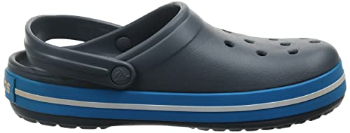 Sandália Crocband, Crocs, Adulto Unissex, Charcoal/Ocean, 37