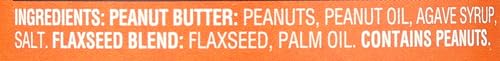 Image of Earth Balance Natural Peanut Butter & Flaxseed, Crunchy, 16 Ounce