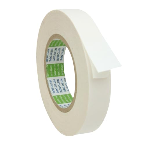 Nitto (Permacel) P-02 Double Coated Kraft Paper Tape: 1 in. x 36 yds. (White)