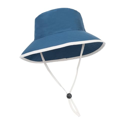 Kids-Bucket-Sun-Hats-Quick-Drying UPF50+ Breathable Foldable Adjustable Caps for Infants Toddlers Babies2