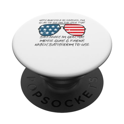 Vêtements politiques drôles anti-démocrates républicains PopSockets PopGrip Interchangeable