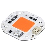 Walfront LED COB Chip Grow Light Bead Full Spectrum 380-800NM 110V 100W