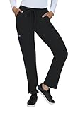 KOI Betsey Johnson Bergamot Women's 6-Pocket Scrub Pant Black XX-Small Petite