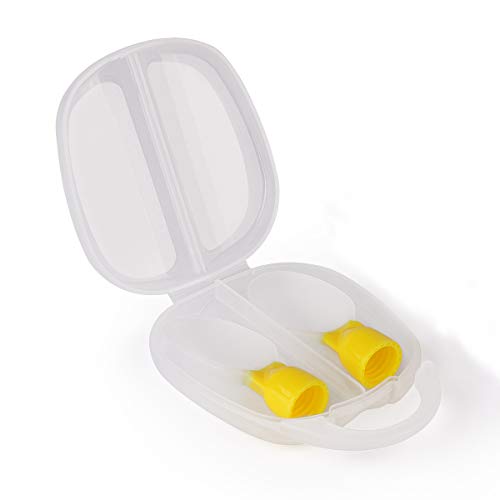 Reusable Baby Food Squeeze Pouch Spoon, BPA Free Feeding Tableware, Dishwasher Safe (2pcs)